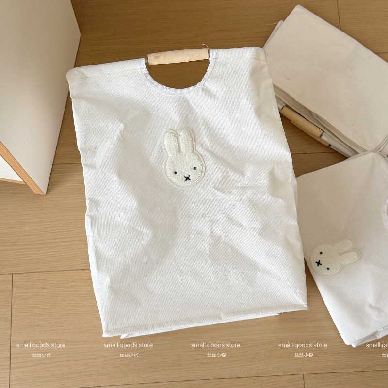 かわいいミッフィー折りたたみ式汚れた服バスケット家庭用浴室用 - Home Edit Bathroom Storage のレビューと価格