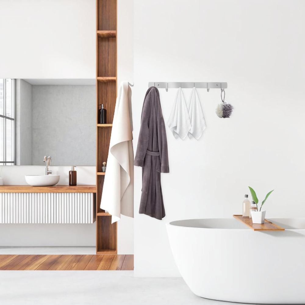 多用途に使えるステンレス製の壁掛けフック。家庭用、キッチン、 - Home Bathroom Organizer のレビューと価格