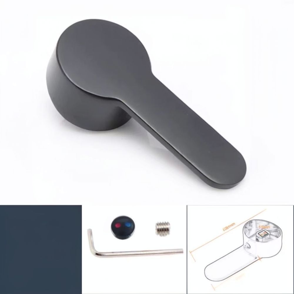 Xinlonghan製、黒色の蛇口ハンドル交換用、混合水栓レ - Basin Mixer Tap のレビューと価格