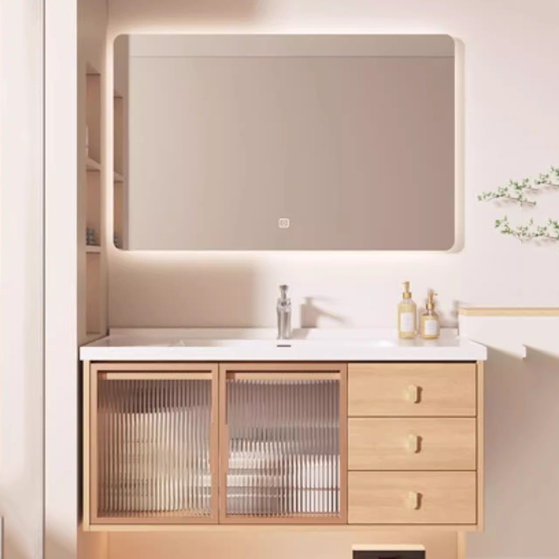 装飾品モダンなバスルームキャビネット木製紙製引き出し高級パー - Home Bathroom Vanity Combo のレビューと価格