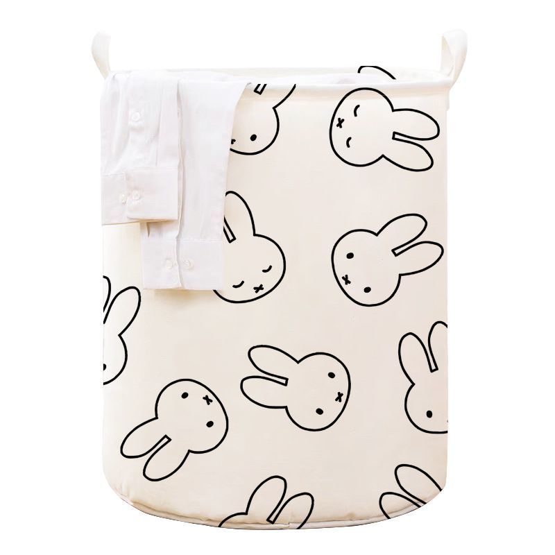 かわいいミッフィー漫画柄汚れた服入れバスケット折りたたみ式イ - Home Edit Bathroom Storage のレビューと価格